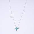 Azure Bloom Necklace