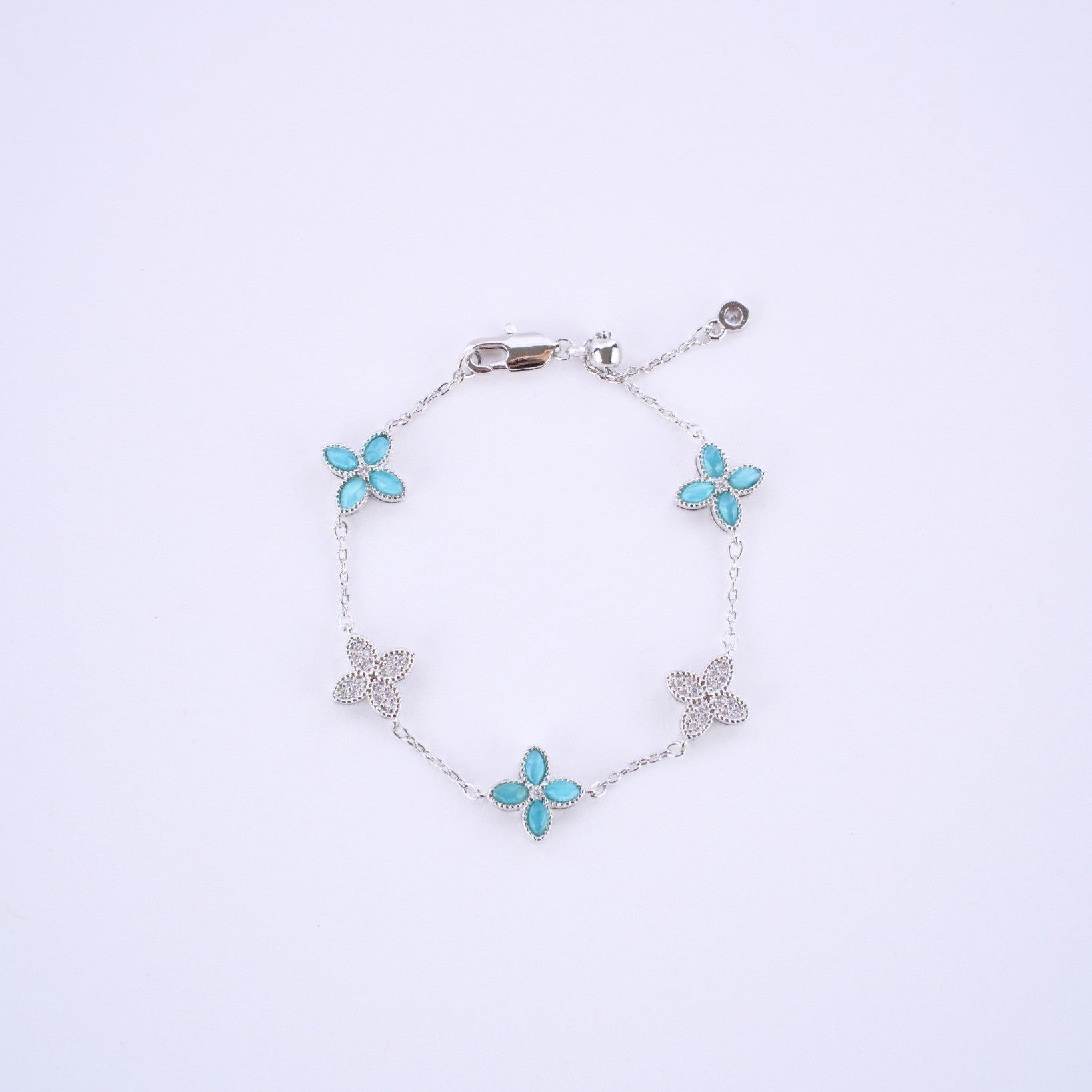 Azure Bloom Bracelet